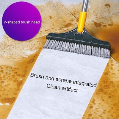 1PC Rotating Bathroom Kitchen Floor Crevice Cleaning Brush