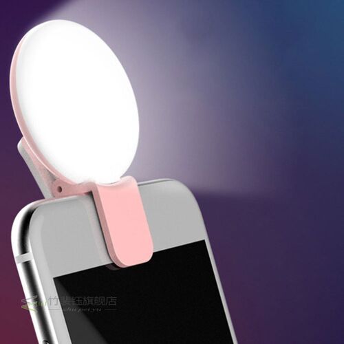 *Portable Selfie Flash LED Clip-on Mobile Phone Selfie Light