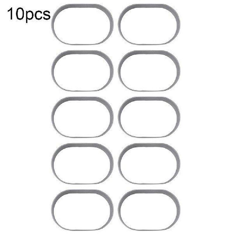 10pcs mini aluminium oval egg shape cheese cake rings