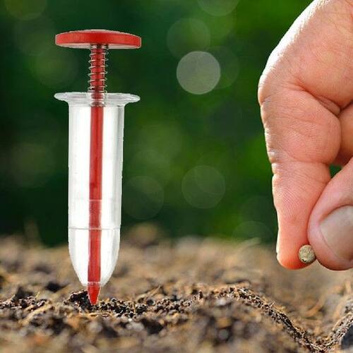 Manual Flower Grass Plant Seed Sower Planter Mini Garden Min