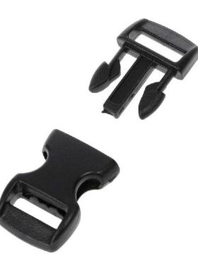 Baru 10 Buah Gesper untuk Payung Paracord Gelang Hitam Sisi