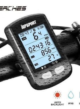 IGS10S GPS Bicycle Computer Bike Wireless Stopwatch Road