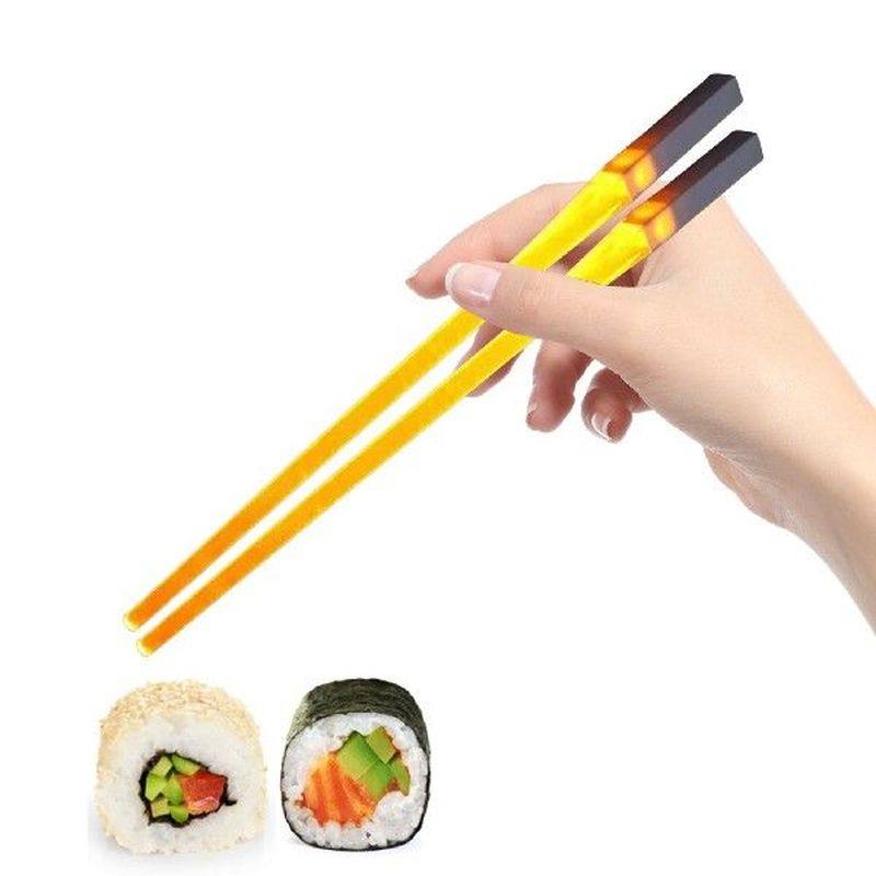 lightsaber led luminous chopsticks 1pair of led light up