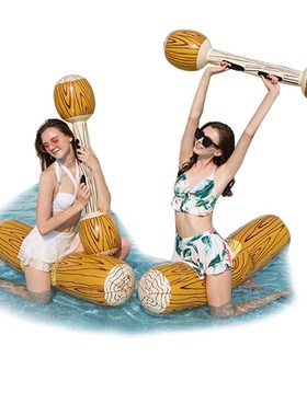 YY 4 Pieces Pool Float water swim ring inflat float pool I