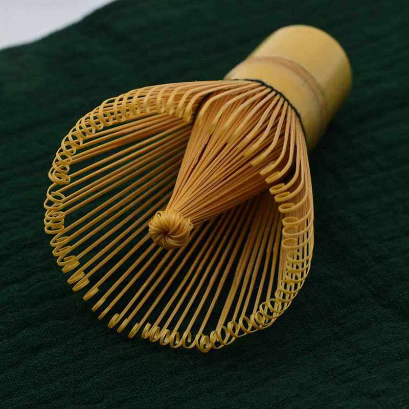 Japanese Ceremony Bamboo Matcha Powder Whisk Green Tea Chase图片