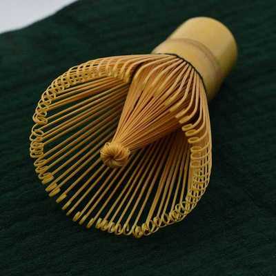 Japanese Ceremony Bamboo Matcha Powder Whisk Green Tea Chase