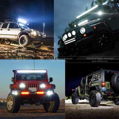 72W Car Work Light LED Bar 4x4 24 LED Working Bar Offroad S