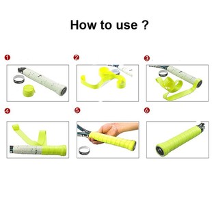 Original Overgrip Anti Slip Tennis Racket Grips Padel Acces
