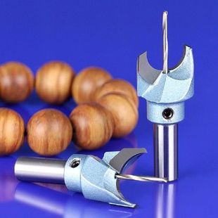 1PC Carbide Woodworking Router Bit Buddha Beads Ball Knife