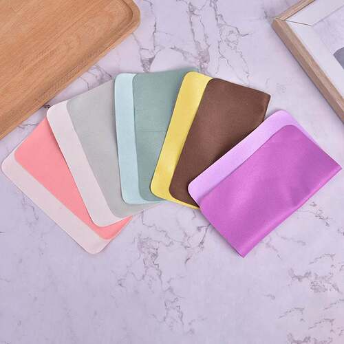 1pcs Chamois Microfiber Glasses Cleaning Cloth For Lens Pho