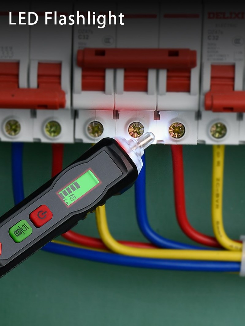 Voltage Indicator Smart AC Voltage Detector Non Contact Elec