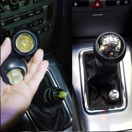Car Gear Shift Knob 6 Speed Auto Manual Gear Knob Interior P