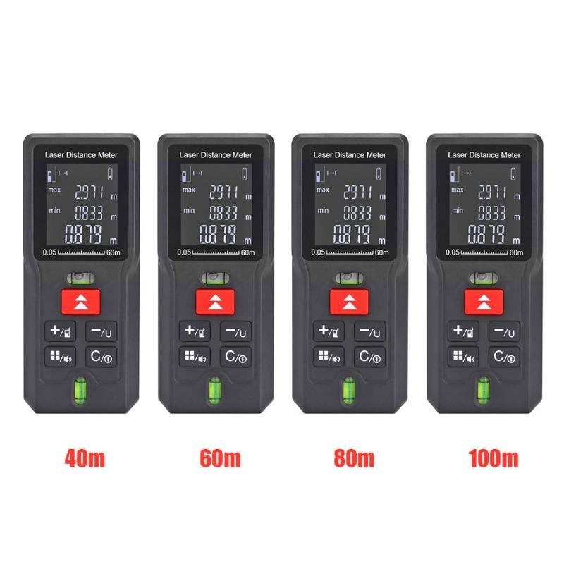 40/60/80/100m Laser Rangefinder Distance Meter Range Finder