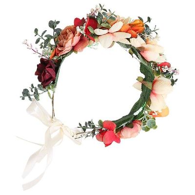Flower Headpiece Floral Wedding Headband Hair Bridalfor