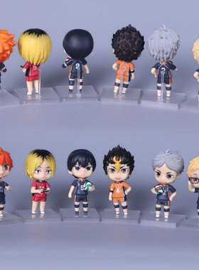 6pcs/set Anime Haikyuu Volleyball Hinata Syouyou kageyama to