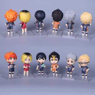 6pcs/set Anime Haikyuu Volleyball Hinata Syouyou kageyama to