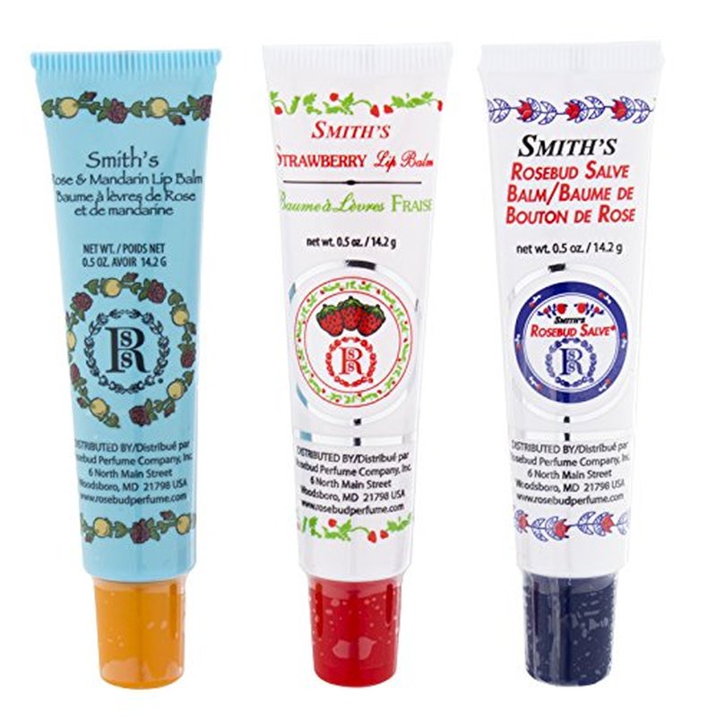 Rosebud Perfume Co. Tube 3 Pack: Smith's Rosebud