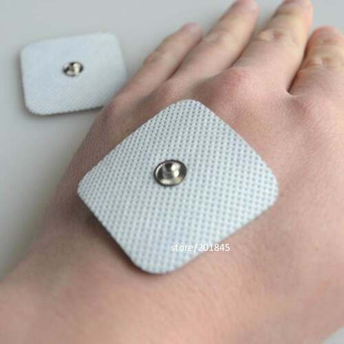 4--4cm Electrode-Pads Square-Patch Therapy-Machine Tens Slim