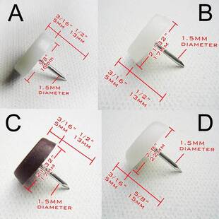 32 Pcs Chair Table Leg Bottom Feet Glides Slide Blanket Wo