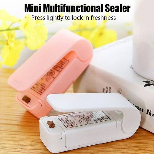 Portable Bag Heat Sealer Plastic Package Storage Bag Clip