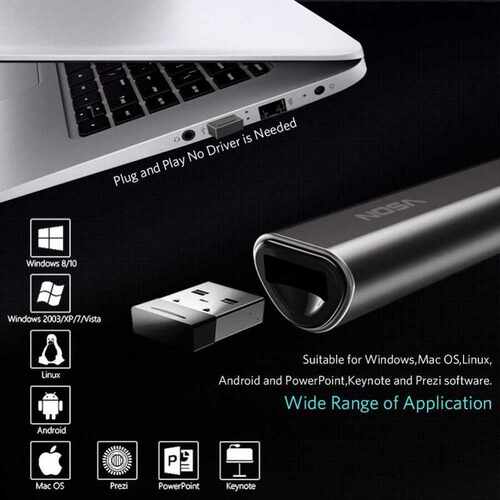 Wireless Presenter Remote-Control Slide Clicker Flip-Pen PPT