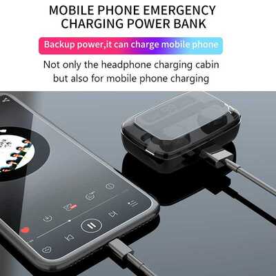 TWS Ear Buds Wireless Bluetooth Earphone Noise Cancelling Ea