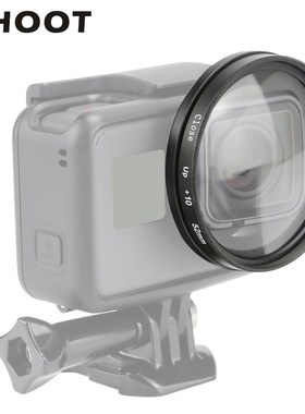 SHOOT 52mm Magnifier Macro Close Up Lens for GoPro Hero 7 6