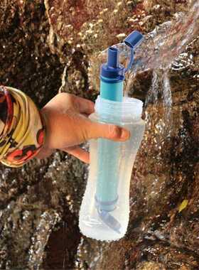 Portable Water Filter Personal Water Purifier 1500L Emergenc