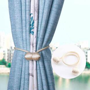 New Magnetic Curtain Tiebacks Tie Rope Accessory Rods Acces