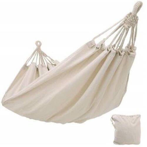 Double Hammock Outdoor Rollover Prevention Camping Canvas