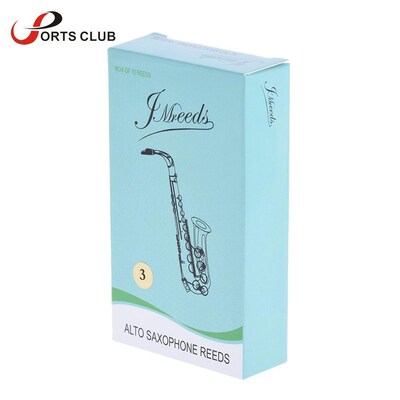 High Quality 10pcs/ Box Eb Alto Saxophone Sax Bamboo Reeds S