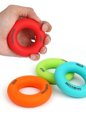 Silica Gel Portable Hand Grip Gripping Ring Carpal Expander