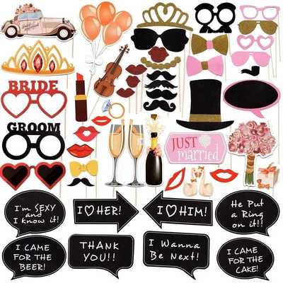 Photo Booth Props Wedding Decorations Photobooth props baby