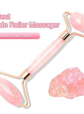 Dropshipping Jade Roller Face Massager Rose Quartz Face Roll