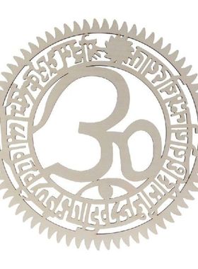 Wood Incantation Hanging Pendant Artwork Outdoor Garden