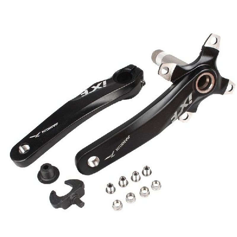 Bike Crankset Narrow Wide Single Chain Ring 170mm Bottom