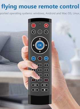 Air Mouse Gyro 2.4G Wireless Voice Control 29 Keys Remote Co