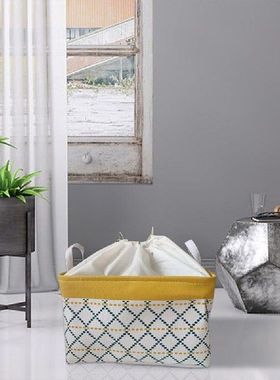 Drawstring Storage Baskets - 15.7*11.8*9.8in Foldable