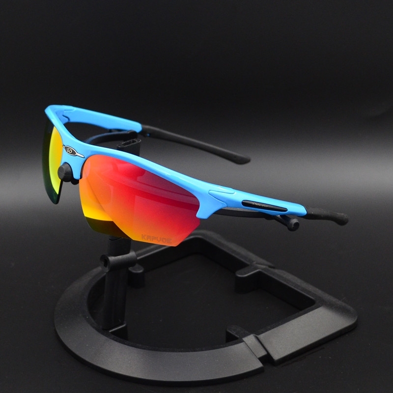 Gradient cycling glasses Bike eyewear driving fishing Goggle