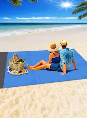 200x210cm Pocket Picnic Waterproof Sand Beach Mat Outdoor Ca