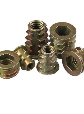 230Pcs Furniture Inserts Nuts Hex Socket Screw in Nuts Set