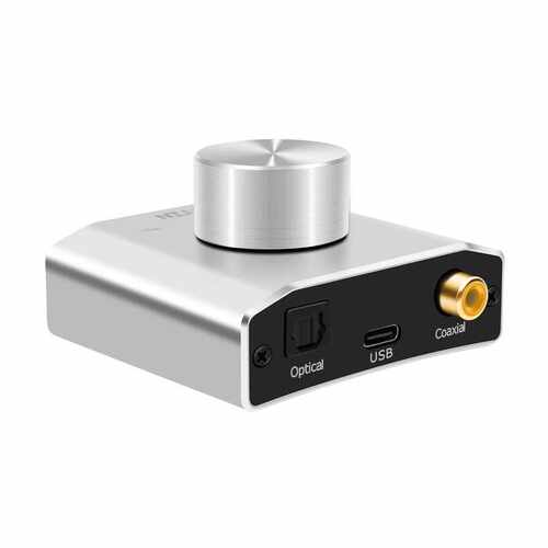 DAC Optical Coaxial USB digital to analog RCA 3.5mm Bass aud