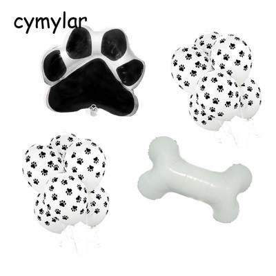 New 65*70cm Paws print Balloon Pet Dog Birthday Party Suppl
