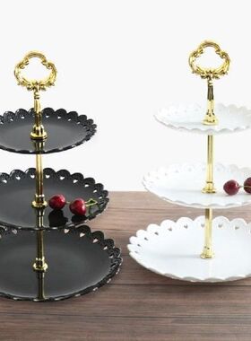 3 Tier Detachable Cake Stand European Style Pastry Cupcake