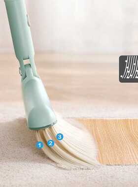 Foldable Broom Dustpan Set Floor Cleaning Dust Brooms Home W