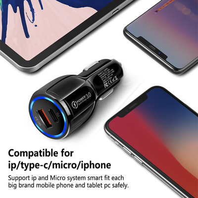 Olaf PD USB Car Charger Quick Charge 3.0 QC3.0 Chargeur USB