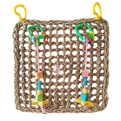 Durable Parrot Parakeet Climb Net Pet Bird Cage Hanging
