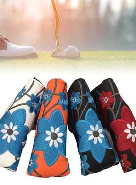 Embroidery Golf Putter Cover P Blade Putter Head Cover Headc