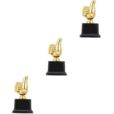 3 pcs  Children Trophy Awesome Thumb Trophy Children