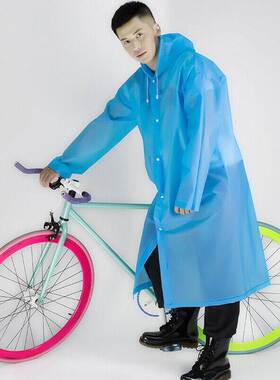 Durable Mens Womens One piece Waterproof Jacket Rain Coat H